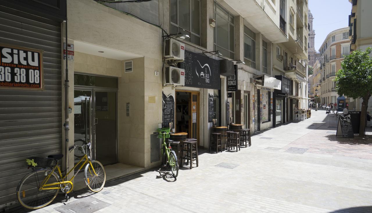 马拉加Plaza De Las Flores公寓 外观 照片