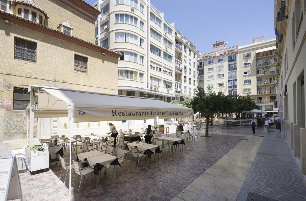 马拉加Plaza De Las Flores公寓 外观 照片